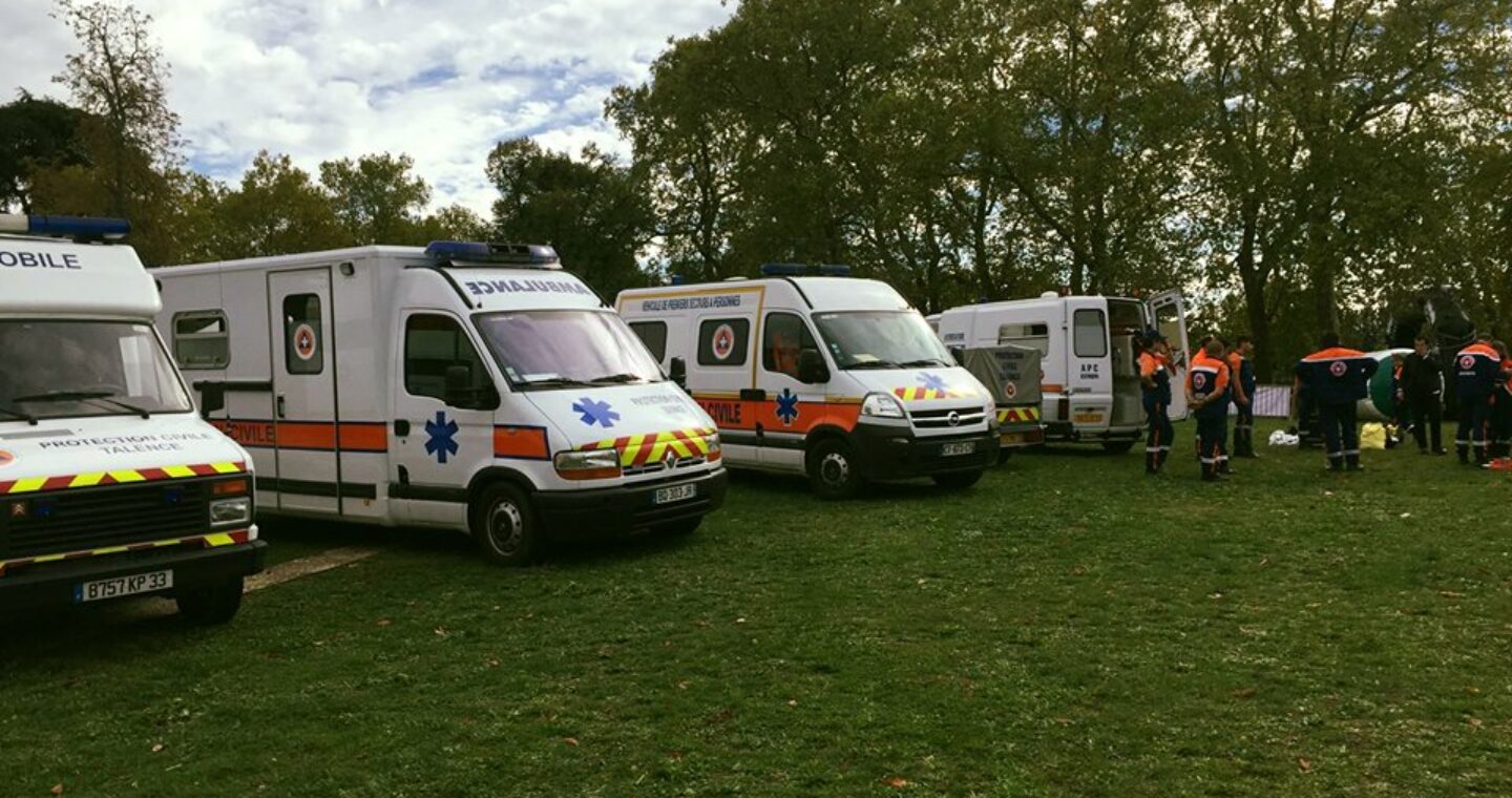 Illustration de la Protection Civile de Talence pour l’article Addren Addict 2015 de la rubrique Actualité