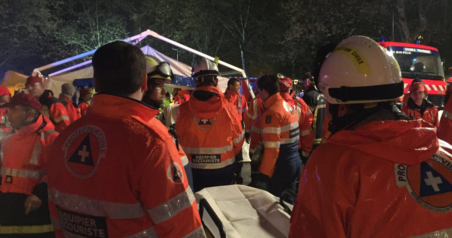 Illustration de la Protection Civile de Talence pour l’article Exercice NOVI – Fanzone Euro 2016 de la rubrique Actualité