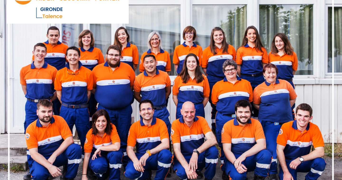 Illustration de la Protection Civile de Talence pour l’article Rétrospective 2017 de la rubrique Actualité