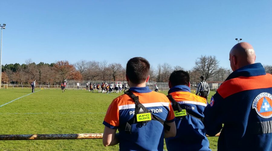 Football américain à Lacanau de Mios