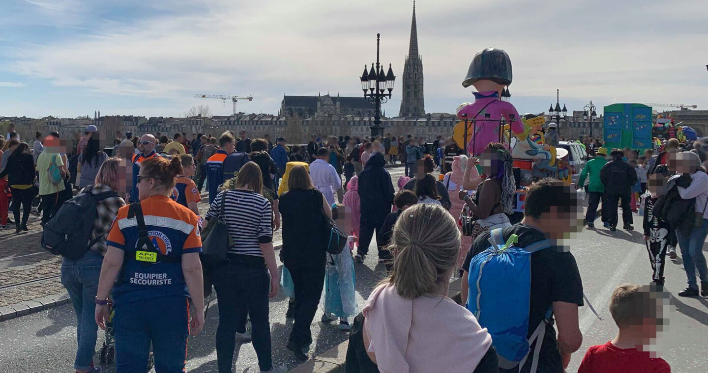 Illustration de la Protection Civile de Talence pour l’article Carnaval des Deux Rives de la rubrique Actualité