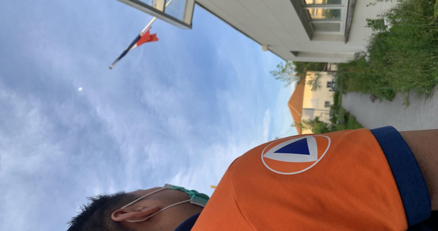 Illustration de la Protection Civile de Talence pour l’article Covid-19 – Tenue d’un SAS à l’EHPAD Château Gardères de la rubrique Actualité