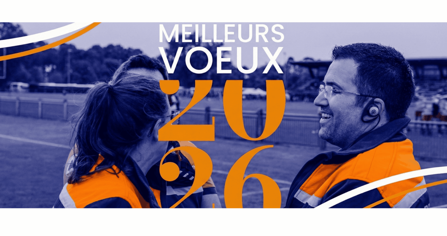 l'équipe de Talence pour souhaite une bonne année 2026 !