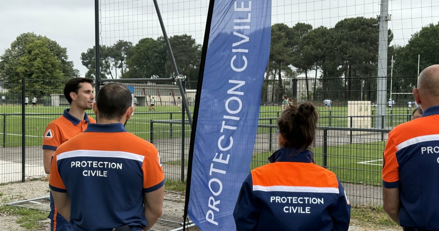 Illustration de la Protection Civile de Talence pour l’article Poste de secours à Talence : pourquoi prévoir un DPS pour votre événement ? de la rubrique Actualité