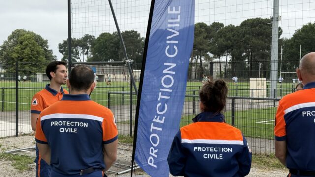 Illustration de la Protection Civile de Talence pour l’article Poste de secours à Talence : pourquoi prévoir un DPS pour votre événement ? de la rubrique Actualité